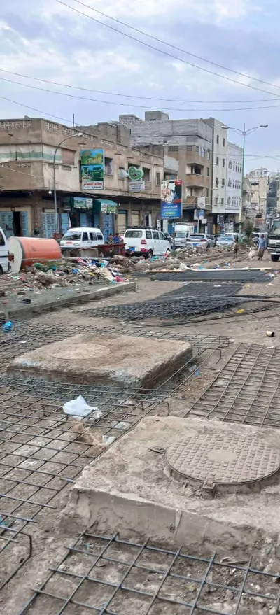 اخبار اليمن الان انتقادات لتأخر مشروع شارع العواضي اخبار اليمن الان الحدث اليوم عاجل