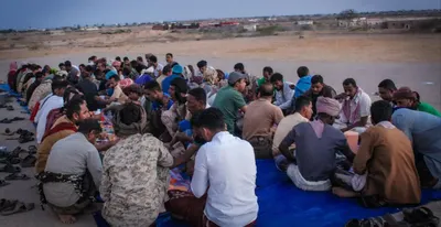 اخبار اليمن الان بالمنطقة العسكرية الإفطار الجماعي بمناسبة اخبار اليمن الان الحدث اليوم عاجل