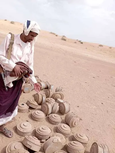 اخبار اليمن الان بالصورة إكتشاف حقل ألغام مأرب اخبار اليمن الان الحدث اليوم عاجل