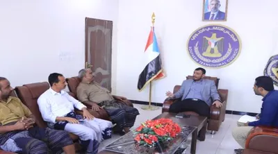اخبار اليمن الان انتقالي يلتقي اللجنة النقابية الضرائب اخبار اليمن الان الحدث اليوم عاجل