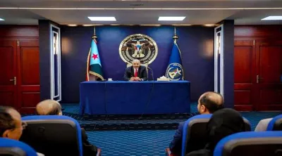 اخبار اليمن الان الزبيدي اجتماعا بقيادات المجلس الانتقالي اخبار اليمن الان الحدث اليوم عاجل