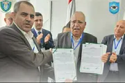 صحيفة الثورة صنعاء اخبار اليمن الان توقيع اتفاقية تعاون مشترك جامعتي اخبار اليمن الان الحدث اليوم عاجل صحيفة الثورة صنعاء