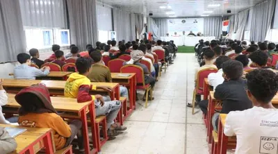 اخبار اليمن الان انتقالي الضالع محاضرات توعوية المخيم اخبار اليمن الان الحدث اليوم عاجل