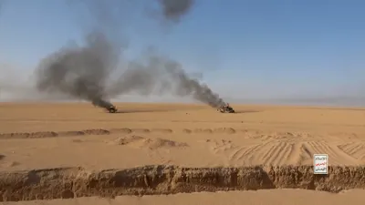 اخبار اليمن الان تحشيدات السعودية واحراق الآليات العسكرية اخبار اليمن الان الحدث اليوم عاجل