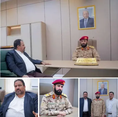 اخبار اليمن الان محافظ اليمنية يبحثان مركزية نموذجية اخبار اليمن الان الحدث اليوم عاجل