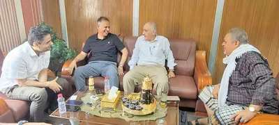 اخبار اليمن الان العاقل يلتقي الجاوي ويناقش القضايا اخبار اليمن الان الحدث اليوم عاجل
