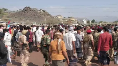 اخبار اليمن الان الحالمي يتقدم لتشييع الشهيد عبدالرحيم اخبار اليمن الان الحدث اليوم عاجل