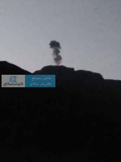 اخبار اليمن الان صورة أعمدة الدخان تتصاعد مكيراس اخبار اليمن الان الحدث اليوم عاجل