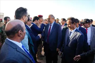 اخبار اليمن الان مراسم إستقبال الرئيس الزبيدي شبوة اخبار اليمن الان الحدث اليوم عاجل