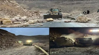 اخبار اليمن الان انهيار الطريق الدولي الرابط والأنفاق اخبار اليمن الان الحدث اليوم عاجل