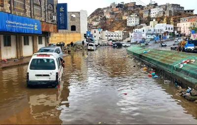 اخبار اليمن الان انسداد مجاري السيول السير القاضي اخبار اليمن الان الحدث اليوم عاجل