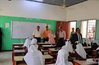 اخبار اليمن الان يتفقد امتحانات الثانوية العامة بالمديرية اخبار اليمن الان الحدث اليوم عاجل