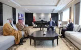 عكاظ اخبار اليمن الان الخريجي الخارجية يناقشان التطورات الراهنة اخبار اليمن الان الحدث اليوم عاجل عكاظ