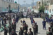 صحيفة الثورة صنعاء اخبار اليمن الان تشييع جثامين كوكبة الشهداء حجة اخبار اليمن الان الحدث اليوم عاجل صحيفة الثورة صنعاء