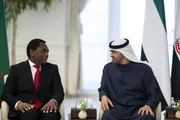عرب تايم اخبار اليمن الان الشيخ زامبيا يبحثان العلاقات البلدين اخبار اليمن الان الحدث اليوم عاجل عرب تايم