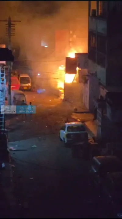 اخبار اليمن الان حريق هائل انفجار اسطوانة بمطعم اخبار اليمن الان الحدث اليوم عاجل