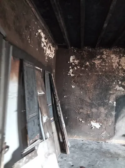 اخبار اليمن الان حريق هائل يلتهم منزلا باتيس اخبار اليمن الان الحدث اليوم عاجل