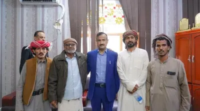 اخبار اليمن الان يستقبل قيادات ومجتمعية الاستقرار والتنمية اخبار اليمن الان الحدث اليوم عاجل