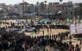 عكاظ اخبار اليمن الان التبادل السادس تسليم رهائن إسرائيليين اخبار اليمن الان الحدث اليوم عاجل عكاظ