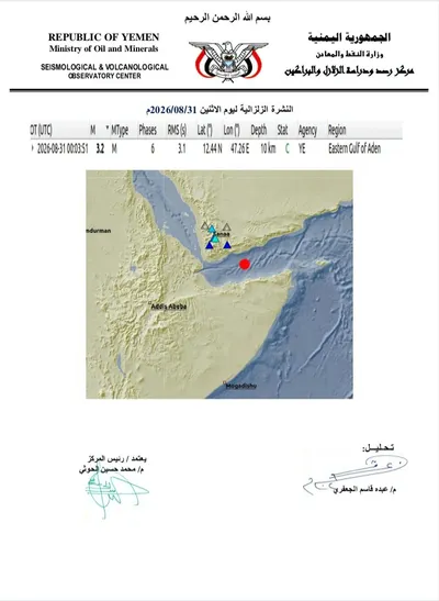 اخبار اليمن الان أيام أرضية جديدة زلزال متتابعة اخبار اليمن الان الحدث اليوم عاجل