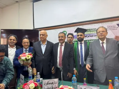 اخبار اليمن الان الرئيس مناقشة الماجستير والدراسات العربية اخبار اليمن الان الحدث اليوم عاجل
