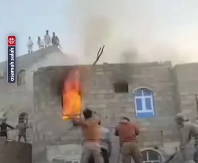 اخبار اليمن الان كهربائي يتسبب حريق داخل منزل اخبار اليمن الان الحدث اليوم عاجل