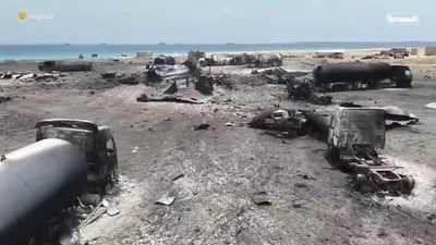 اخبار اليمن الان الدمار موانئ الحوثي استقبال الوقود اخبار اليمن الان الحدث اليوم عاجل