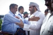 مشائخ قبائل يافع وقيادات عسكرية ومدنية وأكاديميون يستقبلون...