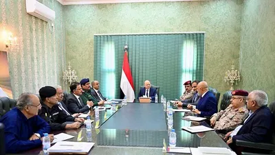 اخبار اليمن الان اجتماع برئاسة العليمي إجراءات متورطين اخبار اليمن الان الحدث اليوم عاجل
