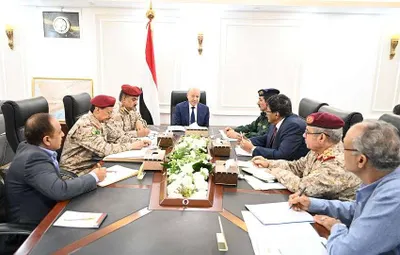 اخبار اليمن الان القيادة اجتماعا باللجنة الأمنية العليا اخبار اليمن الان الحدث اليوم عاجل