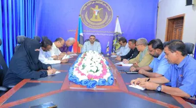 اخبار اليمن الان تنفيذية انتقالي الأوضاع الاقتصادية بالمديريات اخبار اليمن الان الحدث اليوم عاجل