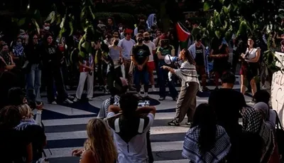 اخبار اليمن الان جامعة كولومبيا منتقدين للاحتلال الإسرائيلي اخبار اليمن الان الحدث اليوم عاجل