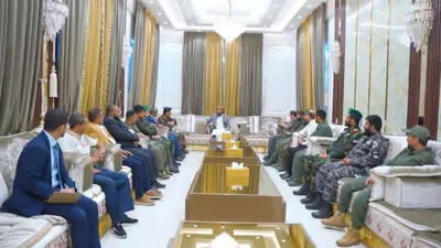 اخبار اليمن الان المحرمي التنسيق المشترك لمواجهة التحديات اخبار اليمن الان الحدث اليوم عاجل