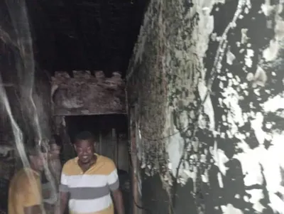 اخبار اليمن الان بالصور إحراق منزل بالممدارة السلاح اخبار اليمن الان الحدث اليوم عاجل