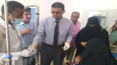 اخبار اليمن الان الصحة يتفقد بمستشفى المسيمير الريفي اخبار اليمن الان الحدث اليوم عاجل