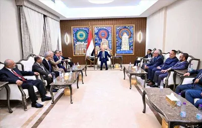 اخبار اليمن الان الرئيس العليمي يكشف تحسن العملة اخبار اليمن الان الحدث اليوم عاجل