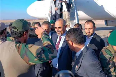 اخبار اليمن الان مراسم إستقبال الرئيس الزبيدي شبوة اخبار اليمن الان الحدث اليوم عاجل