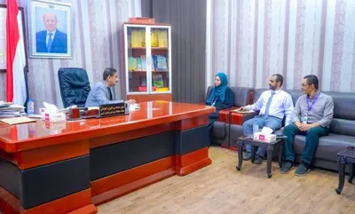 اخبار اليمن الان يناقش امكانية الاغاثة الدولية بالمحافظة اخبار اليمن الان الحدث اليوم عاجل