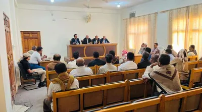 اخبار اليمن الان الكثيري وباعوم يتفقدان المجمع القضائي اخبار اليمن الان الحدث اليوم عاجل