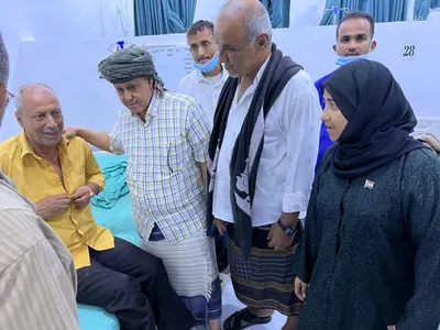 اخبار اليمن الان الحالمي يتفقد الوقفة الاحتجاجية بالعاصمة اخبار اليمن الان الحدث اليوم عاجل