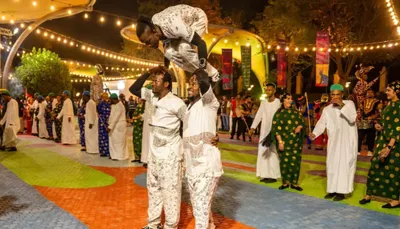 اخبار اليمن الان الزوار يشاهدون الثقافة السودانية فعاليات اخبار اليمن الان الحدث اليوم عاجل