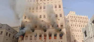 اخبار اليمن الان اندلاع حريقان هائلان صورة اخبار اليمن الان الحدث اليوم عاجل