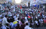 مارب برس اخبار اليمن الان مسيرة حاشدة المقاومة الفلسطينية الاحتلال اخبار اليمن الان الحدث اليوم عاجل مارب برس