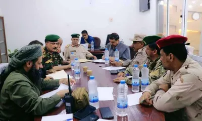 اخبار اليمن الان اللواء الشعيبي يناقش الوضع الأمني اخبار اليمن الان الحدث اليوم عاجل