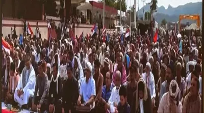 اخبار اليمن الان توافدا جماهيريا للمشاركة الوفاء للمشروع اخبار اليمن الان الحدث اليوم عاجل