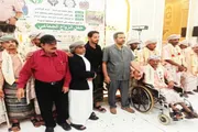 عدن تايم اخبار اليمن الان زواج جماعي ل17شاب الاعاقة بلحج اخبار اليمن الان الحدث اليوم عاجل عدن تايم