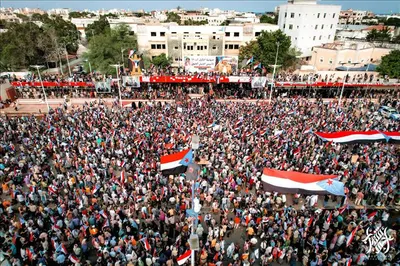 اخبار اليمن الان مشاهد مليونية الذكرى لتأسيس الجنوبي اخبار اليمن الان الحدث اليوم عاجل