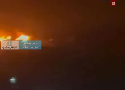 اخبار اليمن الان احتراق مركبين يحملان بضائع تجارية اخبار اليمن الان الحدث اليوم عاجل