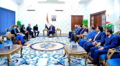 اخبار اليمن الان الرئيس الزبيدي أوروبي المشاريع التنموية اخبار اليمن الان الحدث اليوم عاجل