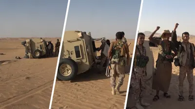 اخبار اليمن الان تستهدف تحشيدات السعودية آلياتها العسكرية اخبار اليمن الان الحدث اليوم عاجل